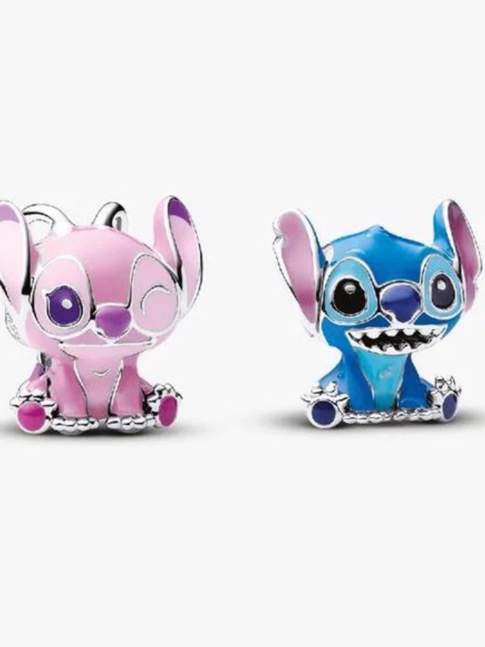 Disney Stitch & Angel DUO Charms for Bracelets Pandora